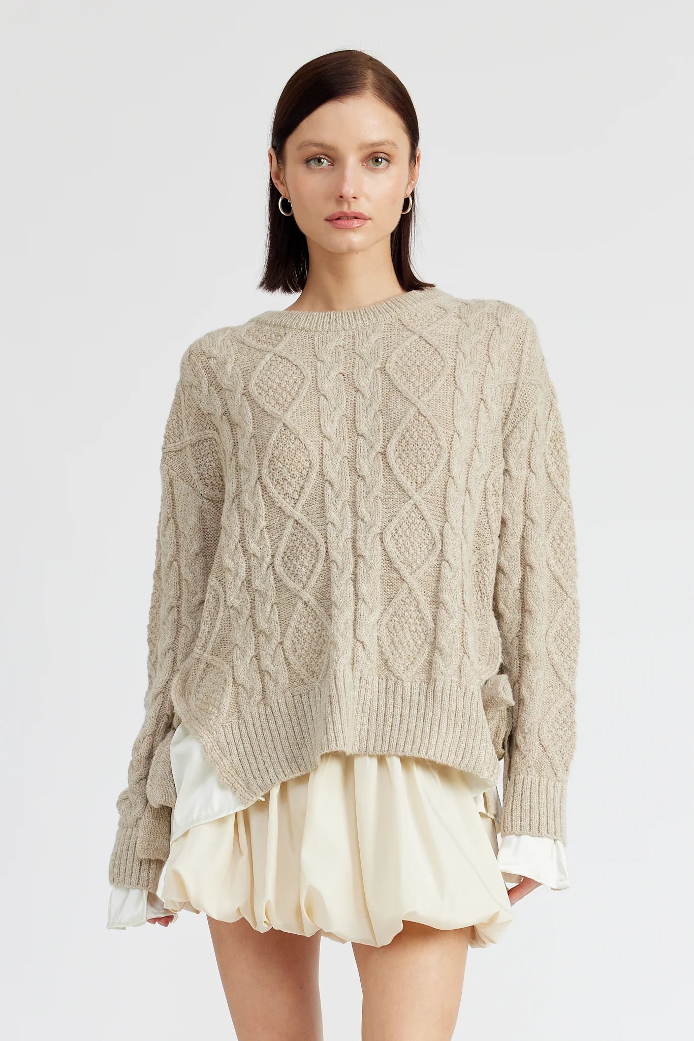 women's crochet tops -Aspen Sweater