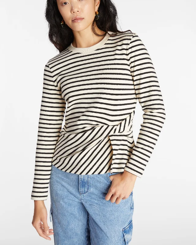 ladies' striped tops -Carlita Top