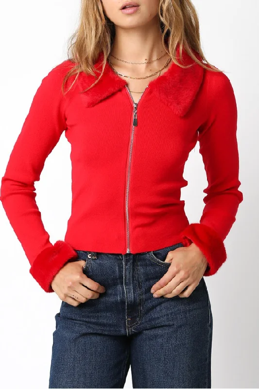 ladies' sleeveless blouses -Mattie Sweater