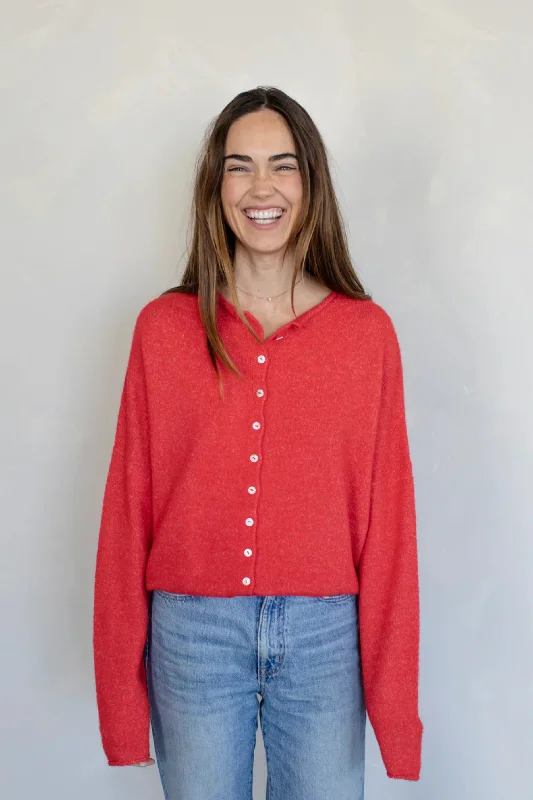 women's sequin tops -Piper Cardigan