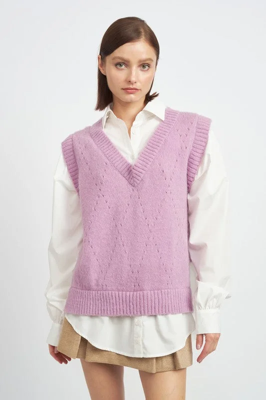 women's fitted blouses -Wellesly Sweater