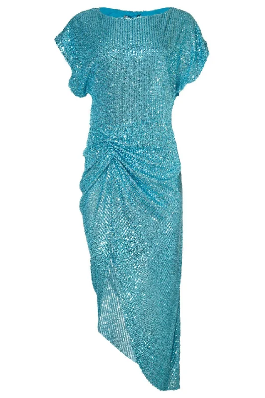 ladies' party dresses -Bercot Dress - Mermaid