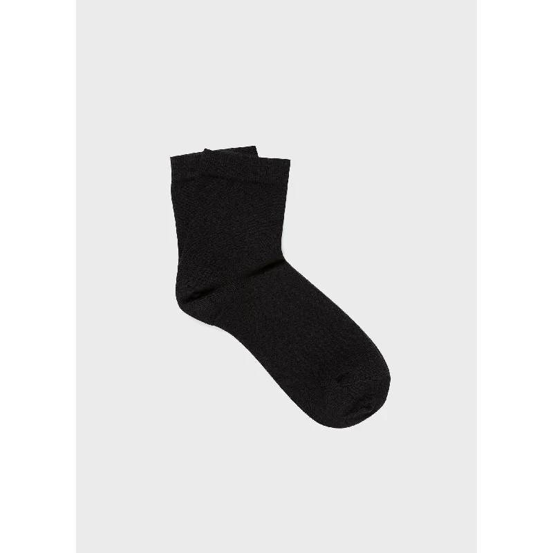 women's maxi dresses -Ankle Socks | Women | Black