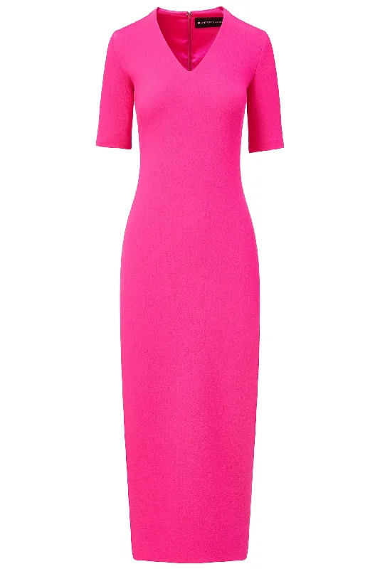 trendy dresses for women -V-Neck Sheath Dress