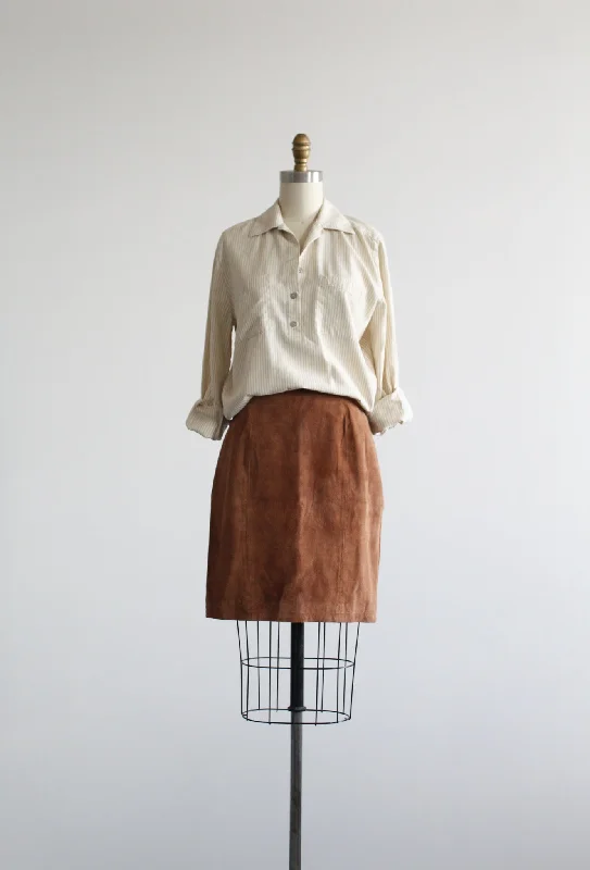 ladies' draped wrap skirts -women's metallic skirts -suede mini skirt